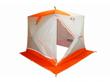 Зимняя палатка Призма Премиум 215x215, алюминий (двухслойная)